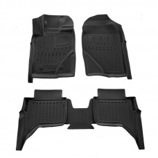 Килимки Stingray 3D (5 шт) для Volkswagen Amarok 2022- рр