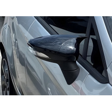 Накладки на дзеркала BMW-Style (2 шт) для Ford Fiesta 2008-2017 рр