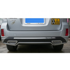 Задняя накладка (EU) для Subaru Outback 2014-2019 гг