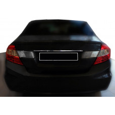 Хромированная накладка над номером (нерж. сталь) для Honda Civic Sedan IX 2011-2016 гг