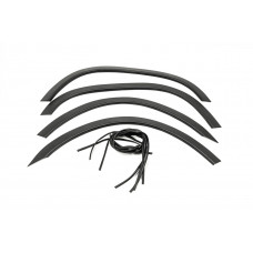 Расширители арок (1995-2003, 4 шт, черные, ABS) для Fiat Scudo