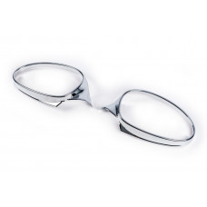 Хромированные Накладки на Зеркала 2005-2008 (2 шт, ABS) для BMW 3 серия E-90/91/92/93