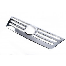 Накладка на решетку нержавейка OmsaLine - Итальянская Нержавейка для Volkswagen Caddy 2004-2010 гг