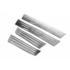 Накладки на пороги Omsa (4 шт, нержавейка) для Hyundai IX-35 2010-2015 гг