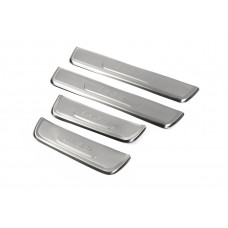 Накладки на пороги Libao (4 шт, нержавейка) для Hyundai IX-35 2010-2015 гг