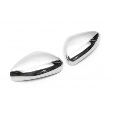 Накладки не дзеркала Хром (2 шт., нерж.) для Fiat Tipo 2016- рр