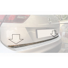 Накладка на багажник нержавейка Carmos - Турецкая Нержавеющая Сталь для Volkswagen Tiguan 2016-2023 гг