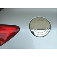 Накладка на лючок бензобака (HB, нерж.) для Peugeot 307 2001-2008 рр