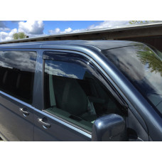 Ветровики на окна (2 шт, HIC) для Volkswagen T5 Transporter 2003-2010 гг