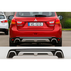 Накладка на задний бампер (2013-2015) для Mitsubishi ASX