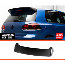 Спойлер DPT V-2 (HB, чорний глянець) для Volkswagen Golf 6 2008-2014 рр