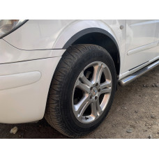 Расширители арок (4 шт, черные) для Mercedes Vito W639 2004-2014 гг