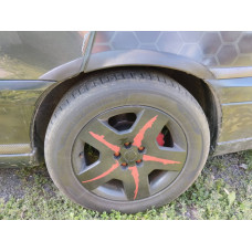 Накладки на арки (4 шт, чорні, ABS-пластик) для Opel Omega B 1994-2003 рр