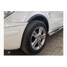 Расширители арок (4 шт, черные) для Mercedes Viano 2004-2014 гг