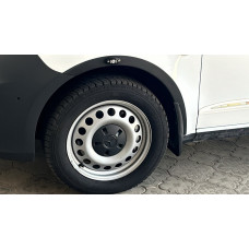 Расширители арок (4 шт, черные) для Mercedes Vito/V-class W447 2014- гг