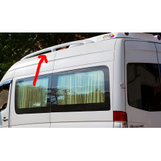 Рейлинги на крышу (грунтованные под покраску) для Volkswagen Crafter 2006-2016 гг