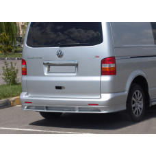 Задняя нижняя накладка ABT (грунт под покраску) для Volkswagen T5 Caravelle 2004-2010 гг