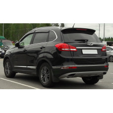 Накладка над номером Libao (нержавейка) для Chery Tiggo 5 2013- гг