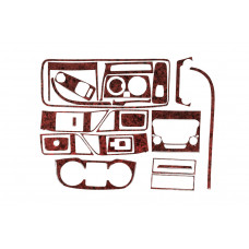 Накладки на панель приборов (2014-2025) Дерево для Peugeot Boxer