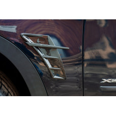 Универсальные вентиляционные накладки на крылья Тип-F (имитация, 2 шт)