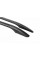 Черные Рейлинги (2 шт) Короткая База для Renault Scenic/Grand 2003-2009 гг