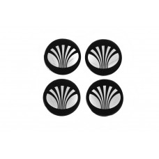 Наклейки на колпачки дисков V2 60мм (4шт) для Daewoo