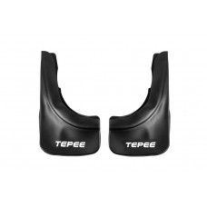 Задние брызговики EuroCap (2 шт) для Peugeot Partner Tepee 2008-2018 гг