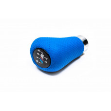 Ручка КПП OEM (кожзам, светло-синий перфорированный) для BMW 5 серия E-34 1988-1995 гг