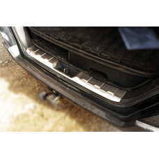 Накладка на задний бампер Нержавейка 2007-2010 для Nissan X-trail T31