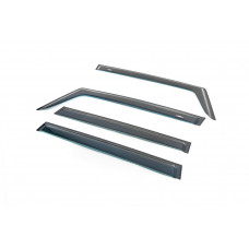 Ветровики на окна (4 шт, HIC) для Jeep Renegade 2014- гг