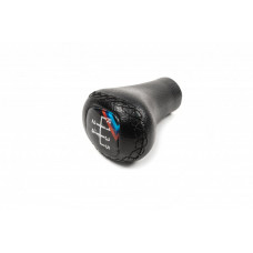 Ручка КПП V3-5ст (шкірозамінник, чорна гладка) для BMW 3 серія E-36 1990-2000 рр