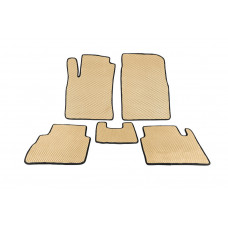 Коврики EVA (Бежевые) для Nissan Tiida 2004-2011 гг