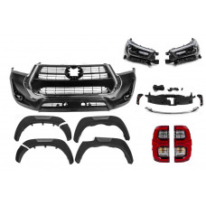 Полный комплект рестайлинга в стиль 2022 (для 2015-2020) для Toyota Hilux 2015- гг