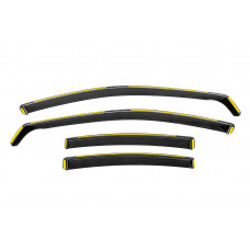 Вставные ветровики Niken Luxury (4 шт) для Toyota Camry 2024- гг