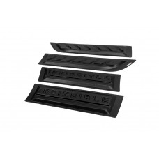 Молдинги на двери EuroCap (4 шт, ABS) для Toyota Hilux 2015- гг