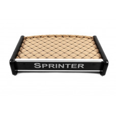 Полка на панель (2000-2006, Бежевая с черной нитью) CDI для Mercedes Sprinter W901/902/903/904/905