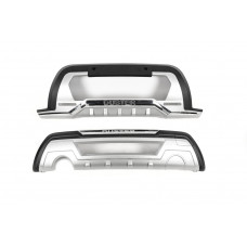 Передние и задние накладки (2 шт) для Dacia Duster 2018-2024 гг