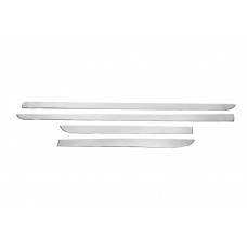 Молдини на двері (4 шт, нерж) для Nissan Navara 2006-2015 рр