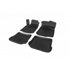 Резиновые коврики с бортиком (4 шт, Polytep) для Seat Ibiza 2002-2009 гг