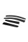Ветровики на окна (4 шт., Sunplex Sport) для Nissan Qashqai 2007-2010 гг