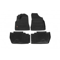 Коврики резиновые Stingray 3D (4 шт, полиуретан) для Citroen Berlingo 2008-2018 гг