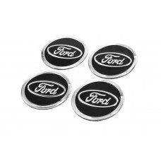 Наклейки на ковпачки 60мм 8946 (4шт) для Ford