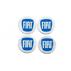 Наклейки на ковпачки 60мм 1805C (4шт) для Fiat