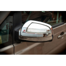 Накладки на Зеркала VIANO 2010-2015 (2 шт., пластик) для Mercedes Vito W639