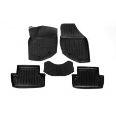 Килимки Stingray 3D (5 шт, поліуретан) для Volvo S60 2000-2009 рр