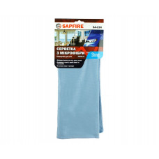 Салфетки для стекол 35x40 см голубые SA-214 SAPFIRE Shine