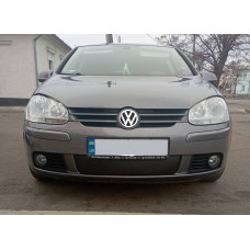 Зимняя накладка на решетку радиатора (HB) Матовый для Volkswagen Golf 5 2003-2009 гг