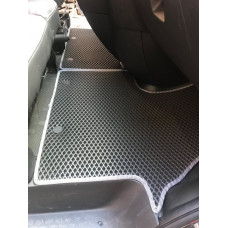 Коврики (2 шт, EVA, черные) для Opel Vivaro 2015-2019 гг