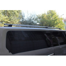 Рейлінги OmsaLine Sport (2 шт, сірі) коротка база для Ford Transit 2014- рр