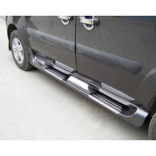 Боковые Пороги Sorento Тип (Под Покраску) для Fiat Doblo I 2005-2010 гг